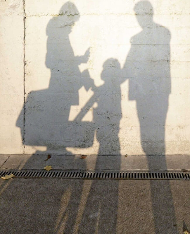 l'ombra della famiglia